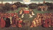 Jan Van Eyck Lamb worship china oil painting artist